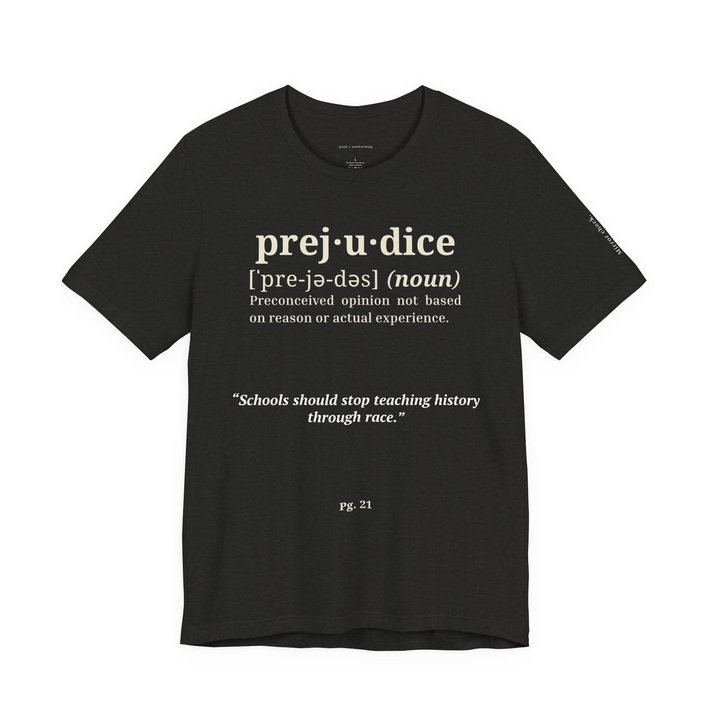 Mirror Check Pg 21 Collector's Cut Unisex T-Shirt