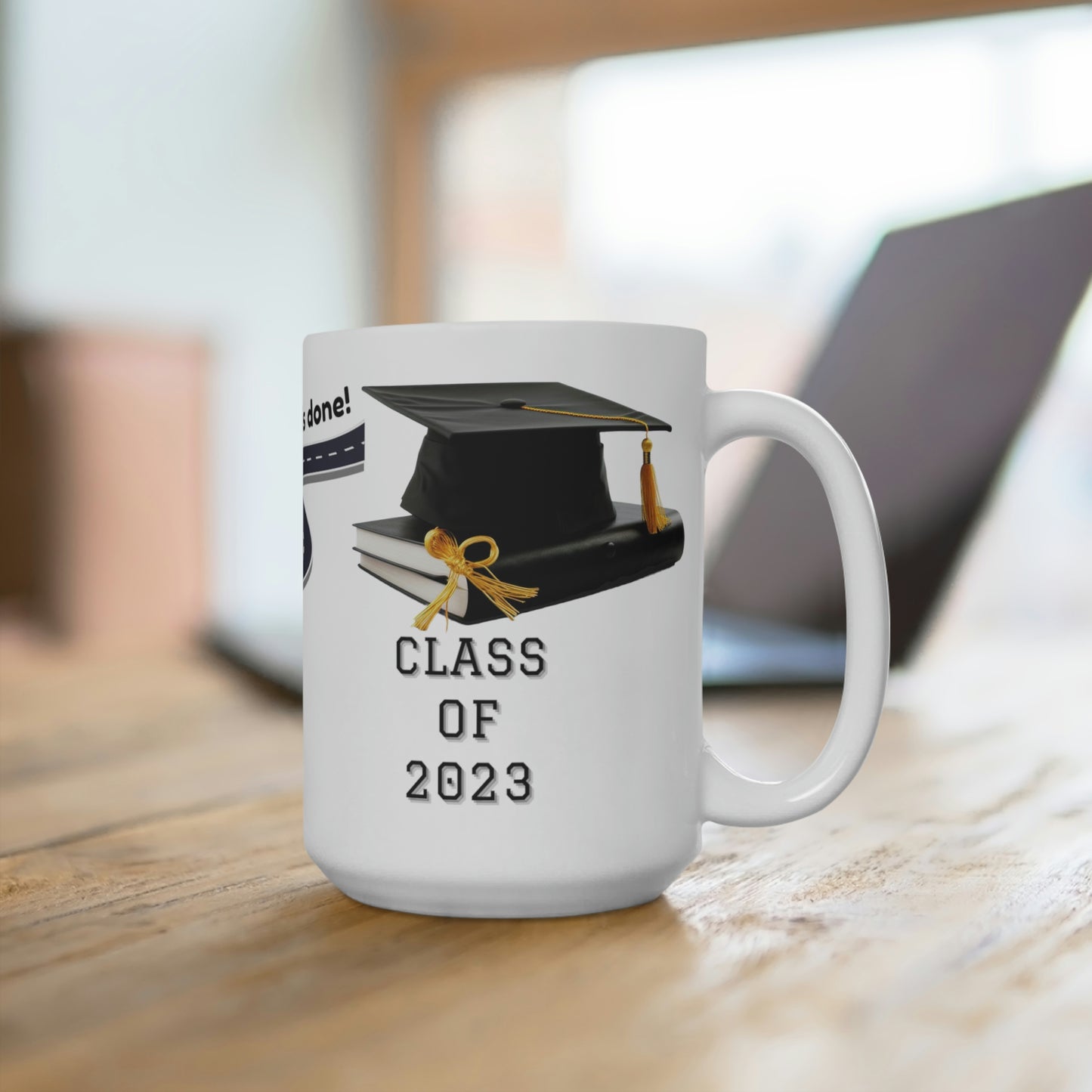 Class of 2023 15oz White Mug